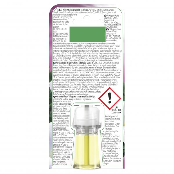 Air Wick Duftölflakon Nachfüller Seide & Lilienfrische