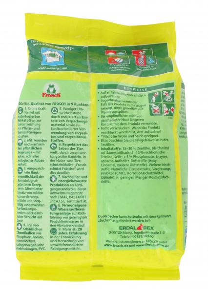 Frosch Citrus Voll-Waschpulver 18WL