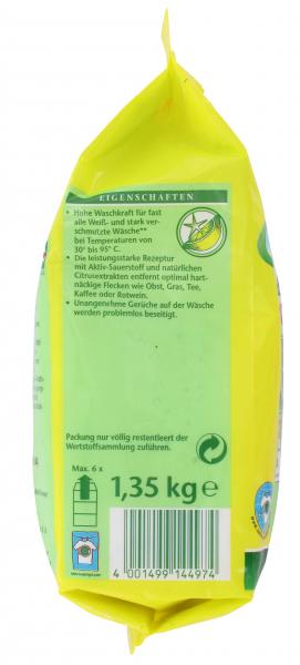 Frosch Citrus Voll-Waschpulver 18WL