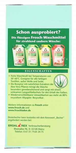 Frosch Aloe Vera Color-Waschpulver 18WL