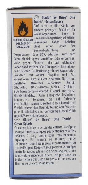 Glade by Brise One Touch Minispray/Nachfüller Ocean Splash
