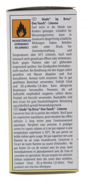 Glade by Brise One Touch Minispray Nachfüller Limone