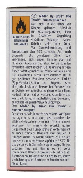 Glade by Brise One Touch Minispray/Nachfüller Summer Bouquet