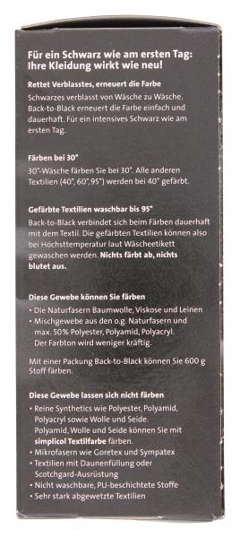 Simplicol Back to Black intensives Schwarz
