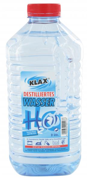 Klax Destilliertes Wasser