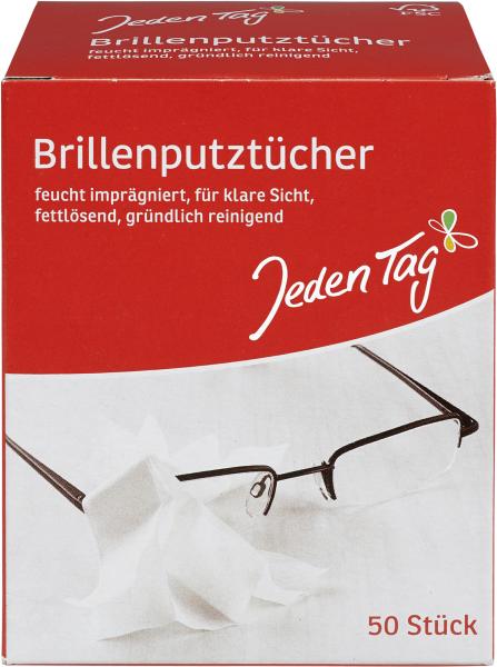 Jeden Tag Brillenputztücher