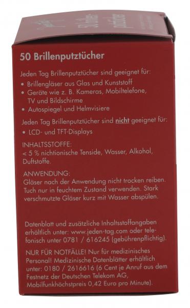 Jeden Tag Brillenputztücher