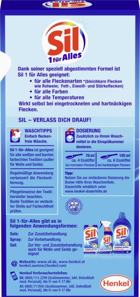 Sil 1 für Alles Flecken-Salz