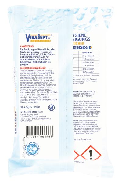 VibaSept Hygiene Reinigungstücher desinfizierend