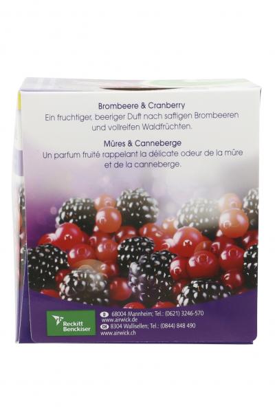 Air Wick Essential Oils Duftkerze Brombeere & Cranberry