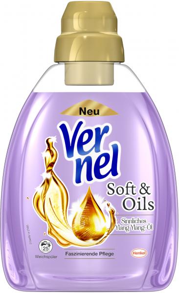 Vernel Weichspüler Soft & Oils Sinnliches Ylang Ylang-Öl