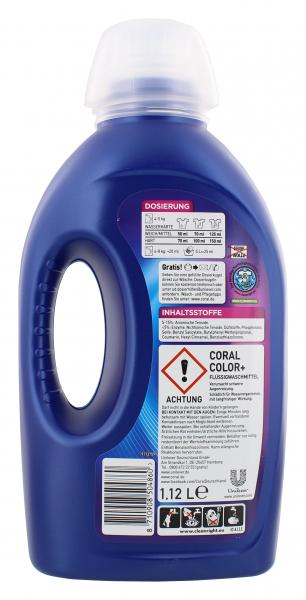 Coral Color+ Vollwaschmittel flüssig 16WL