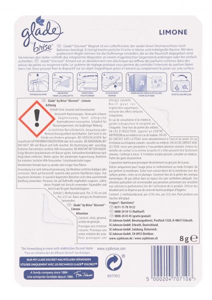 Glade by Brise Discreet Magnet Limone