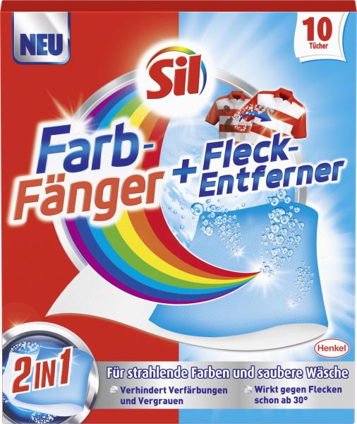 Sil Farb-Fänger & Fleck-Entferner Tücher