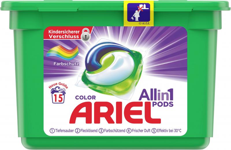 Ariel Color All in 1 Pods 15 WL