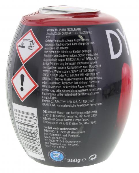 Dylon Textilfarbe Tulip Red