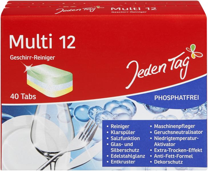 Jeden Tag Multi 12 Geschirr-Reiniger