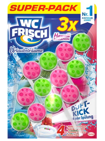 WC Frisch Kraft Aktiv Duftspüler Hawai
