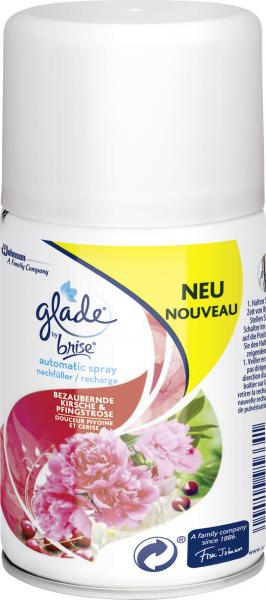 Glade by Brise Automatic Spray/Nachfüller Kirsche & Pfingstrose