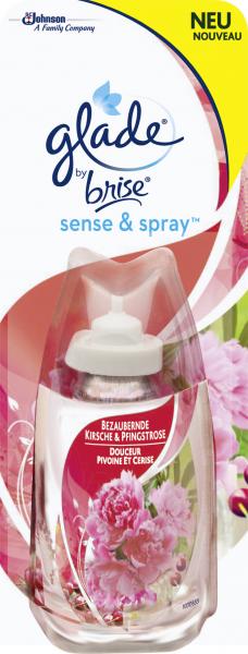 Glade by Brise Sense & Spray Nachfüller Kirsche & Pfingstrose