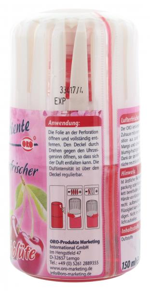Oro Ambiente Lufterfrischer Kirschblüte