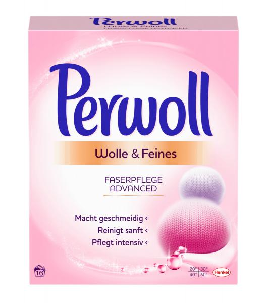 Perwoll Wolle & Feines Feinwaschmittel Faserpflege Advanced