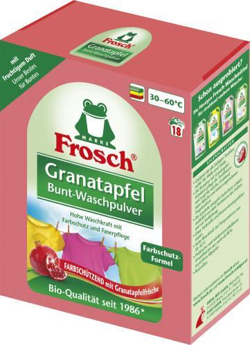 Frosch Granatapfel Bunt-Waschpulver