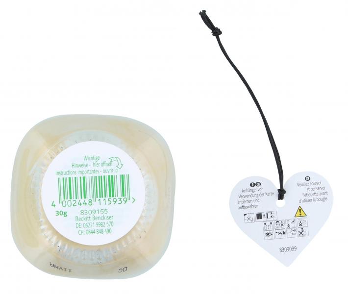 Air Wick Kleine Kerze Vanille & Brauner Zucker