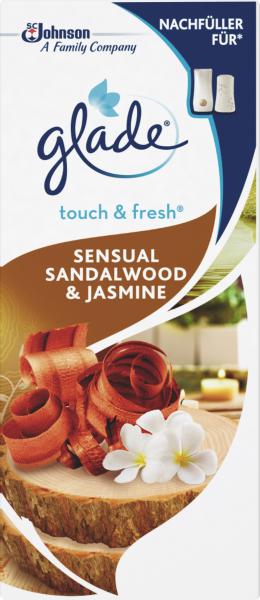 Glade Touch & Fresh Minispray Nachfüller Sensual Sandalwood & Jasmine