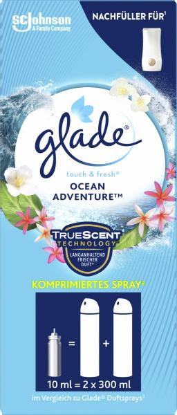 Glade Touch & Fresh Minispray Nachfüller Ocean Adventure