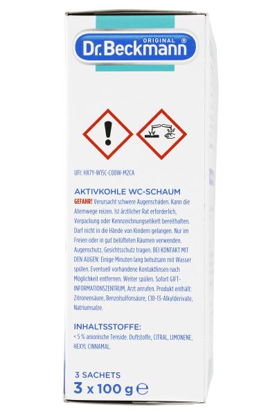 Dr. Beckmann Aktivkohle WC-Schaum