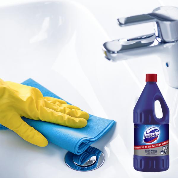 Domestos Hygiene-Reiniger mit Aktiv-Chlor