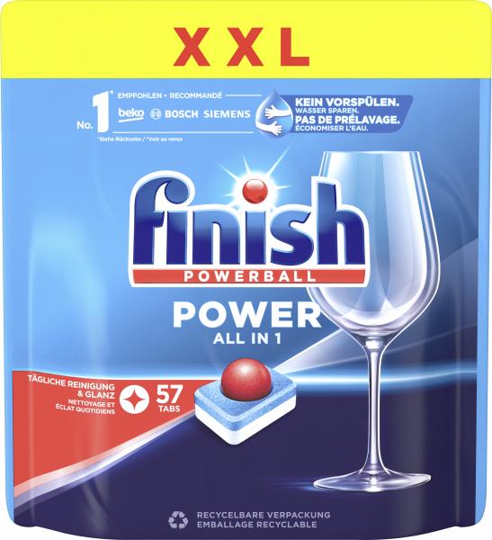 Finish Powerball Power All in 1 XXL 57 Tabs