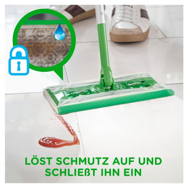 Swiffer Bodenwischer Feuchte Bodentücher mit Frische-Duft