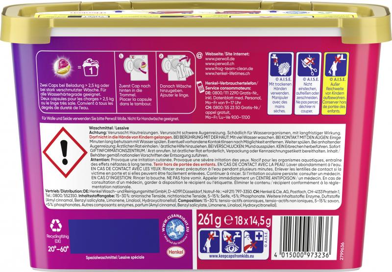 Perwoll Renew Caps Color