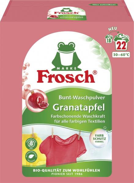 Frosch Buntwaschmittel Pulver Granatapfel