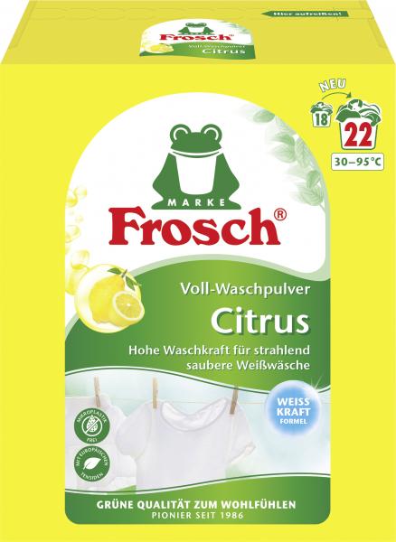 Frosch Vollwaschmittel Pulver Citrus