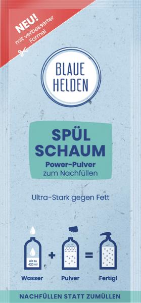 Blaue Helden Spülschaum Power-Pulver