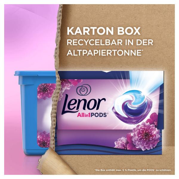 Lenor All in 1 Pods Color Waschmittel Amethyst Blütentraum