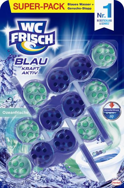 WC Frisch Kraft-Aktiv Blauspüler Ozeanfrische