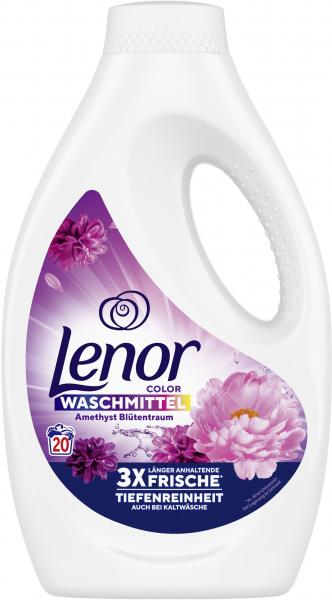 Lenor Color Waschmittel flüssig Amethyst Blütentraum