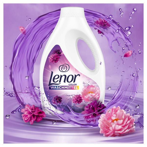 Lenor Color Waschmittel flüssig Amethyst Blütentraum