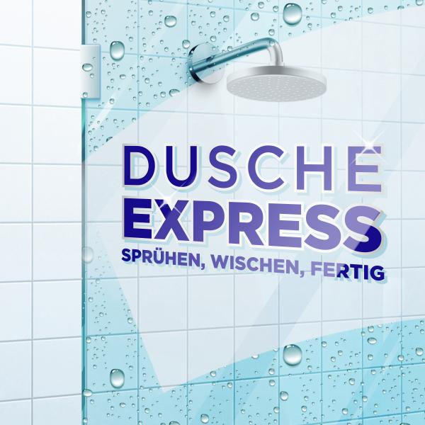 Antikal Kalkreiniger-Spray Dusche Express