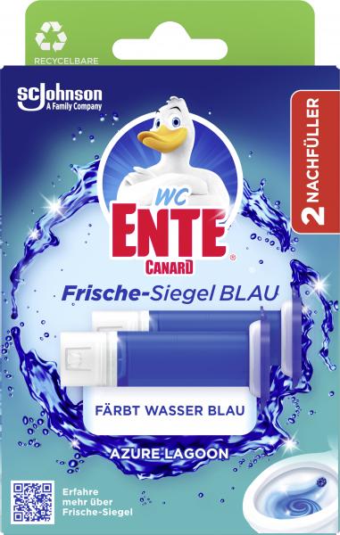 WC Ente Frische-Siegel Blau Azure Lagoon