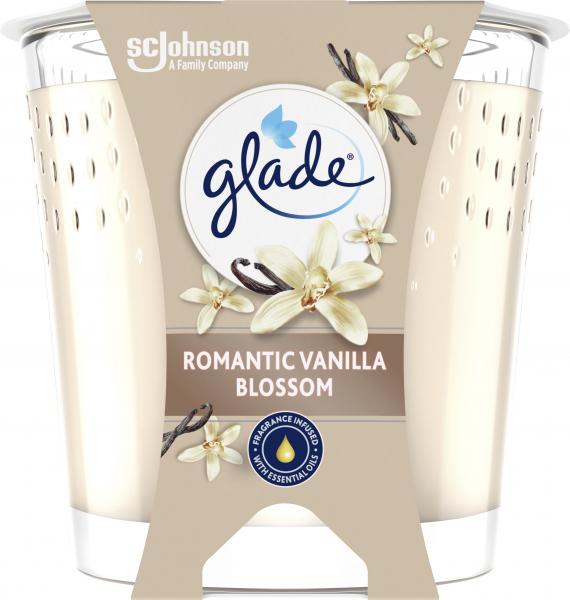 Glade Duftkerze Romantic Vanilla Blossom