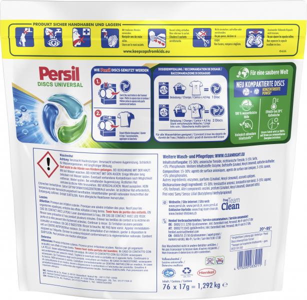 Persil 4in1 Discs Universal