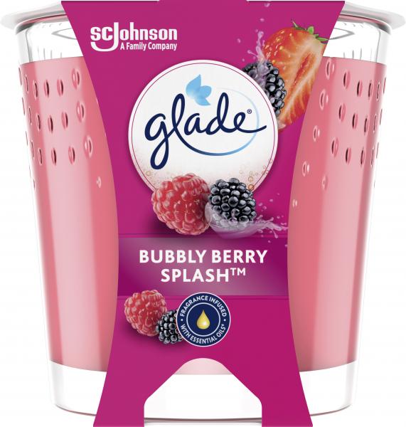 Glade Duftkerze Bubbly Berry Splash