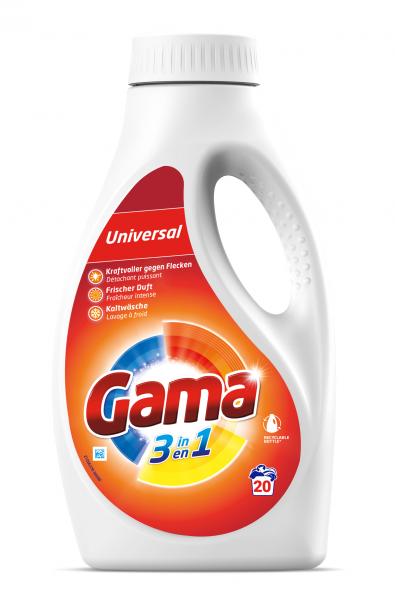 Gama 3in1 Universal Waschmittel flüssig