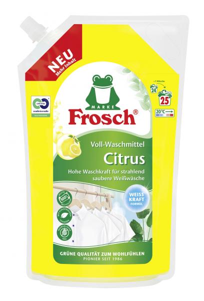 Frosch Voll-Waschmittel Flüssig Citrus