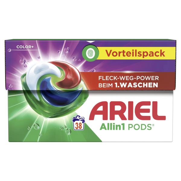 Ariel All-in-1 Pods Color+ Waschmittel Pods 38WL